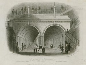 泰晤士河隧道，Rotherhithe入口 作者 英语学校