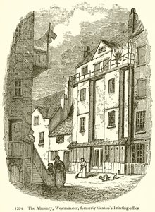 Almonry，Westminster，前Caxtons印刷办公室 作者 英语学校