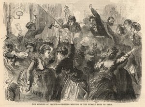 法国的亚马逊人;令人兴奋的巴黎女军队会议 作者 英语学校