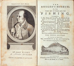 钓鱼博物馆;或者，约翰柯比的浮动和飞钓整体艺术，出版于1784年 作者 英语学校