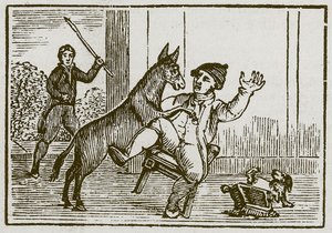 驴子和小狗》（雕刻） 作者 英语学校