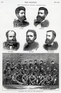 奥地利极地探险，1874年11月14日出版于The Graphic，Novemeber 作者 英语学校