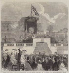 国际展览奖，园艺学会花园上层露台国家仪式的一部分（雕刻） 作者 英语学校