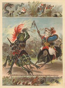 青蛙与老鼠之战（chromolitho） 作者 英语学校