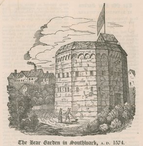 公元1574年，伦敦南华克的熊园 作者 英语学校