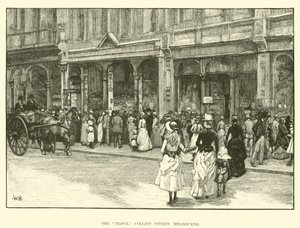 The Block，Collins Street，Melbourne 作者 英语学校