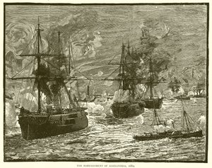 亚力量轰炸，1882年 作者 英语学校
