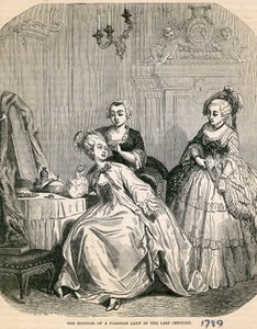 1789年的一个巴黎女士的闺房 作者 英语学校