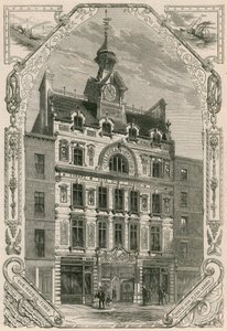 英国和爱尔兰磁电公司办公室，Threadneedle Street，伦敦 作者 英语学校