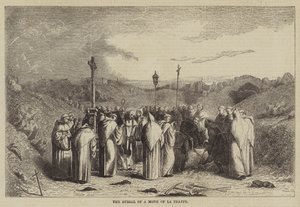 La Trappe 僧侣的葬礼（版画） 作者 英语学校