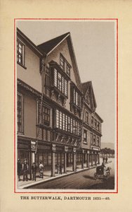 达特茅斯 Butterwalk 作者 英语学校
