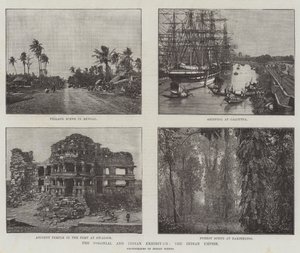 殖民地和印度展览，印度帝国（版画） 作者 英语学校