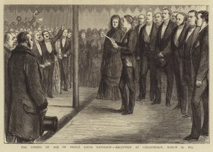 The Coming of Age of Prince Louis Napoleon, Reception at Chislehurst 作者 英语学校