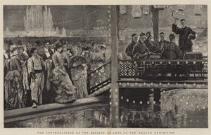 艺术协会在健康展上的对话（版画） 作者 英语学校
