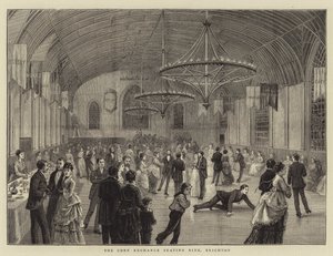 Corn Exchange 溜冰场，布莱顿（雕刻） 作者 英语学校