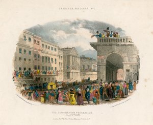 加冕游行，1831年9月8日 作者 英语学校