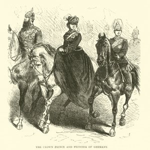 王储和德国王妃，1871年3月 作者 英语学校