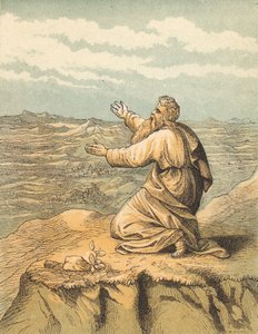 The Death of Moses (coloured engraving) 作者 英语学校