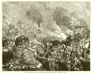 1815年滑铁卢Hougoumont城堡的防御 作者 英语学校