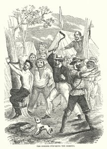 The Diggers punishing the Robbers (engraving) 作者 英语学校