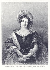肯特公爵夫人，女王母亲，1786年出生，1861年去世 作者 英语学校