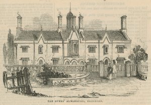伊斯灵顿的Dyers Almshouses 作者 英语学校