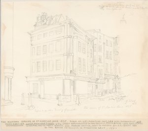 1825年，伦敦圣马丁巷的东角 作者 英语学校