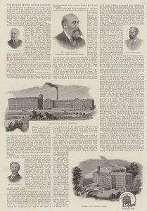 The English Sewing Cotton Company (雕刻) 作者 英语学校