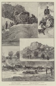 远征马绍纳兰，三月草图（版画） 作者 英语学校