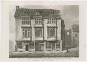 南岸的Bankside的猎鹰酒馆。因为它出现在1805年 作者 英语学校
