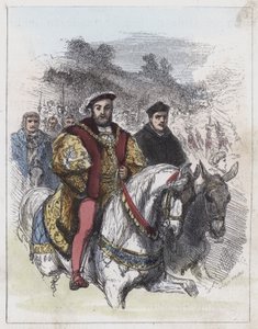 The Field of the Cloth of Gold (coloured engraving) 作者 英语学校