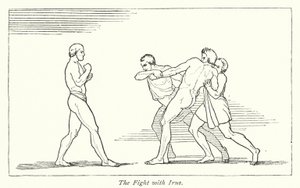 与伊鲁斯的战斗（石版画） 作者 英语学校