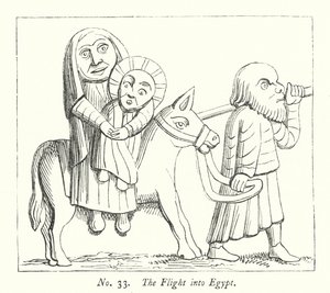 The Flight into Egypt (engraving) 作者 英语学校