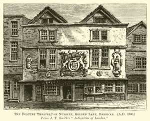 财富剧院，或托儿所，Golden Lane，Barbican，公元1800年 作者 英语学校