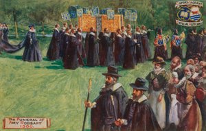 Amy Robsart的葬礼，1560年 作者 英语学校