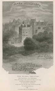 环球剧院，Bankside，Southwark，伦敦 作者 英语学校