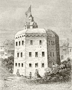 南威克的环球剧院，由威廉希克曼史密斯奥布里（1858-1916）的“英国国内和国内历史”出版，伦敦，1890年 作者 英语学校