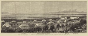 The Grand Durbar at Bombay, the Investiture Procession and General View of the Tents (engraving) 作者 英语学校