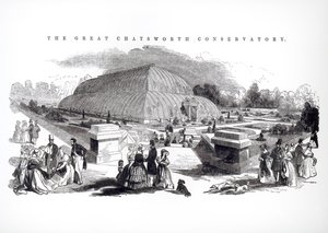 查茨沃斯的伟大音乐学院，1844年 作者 英语学校
