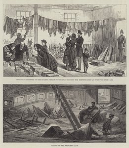 泰晤士河上的大灾难（版画） 作者 英语学校