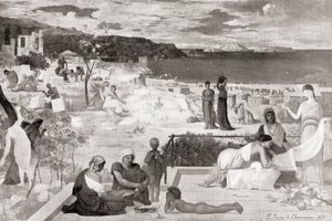 马萨利亚的希腊殖民地，来自哈钦森的《民族史》，1915 年出版 作者 英语学校