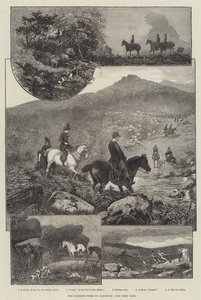达特穆尔的鹞周（版画） 作者 英语学校