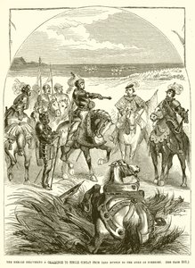 “先驱报”对亨特利勋爵（Lord Huntly）对萨默塞特公爵（Duke of Somerset）的单一战斗提出了挑战 作者 英语学校