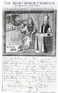 高教会冠军，恳求自己的事业，1709年 作者 英语学校