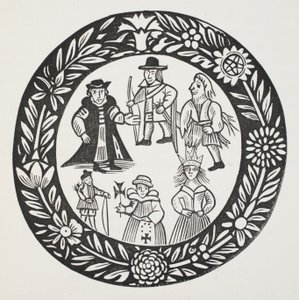 亚当贝尔的历史，Clough的Clim和Cloudeslie的威廉，来自18世纪Chap书籍的插图，John Ashton，酒吧。 1882年 作者 英语学校