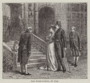 The Home-Coming, in 1793 (engraving) 作者 英语学校