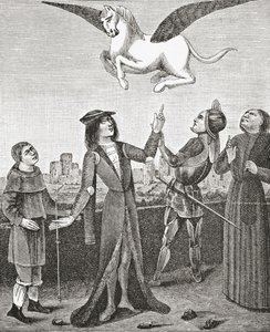 马飞马，1878年 作者 英语学校