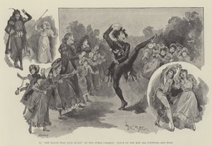 “杰克建造的房子”，在歌剧喜剧中，人之舞都破烂不堪（雕刻） 作者 英语学校