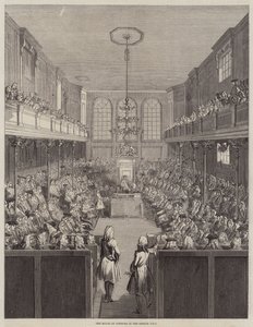 The House of Commons in the Session 1741-2 (engraving) 作者 英语学校