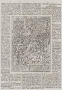国际展览会（雕刻）。 作者 英语学校